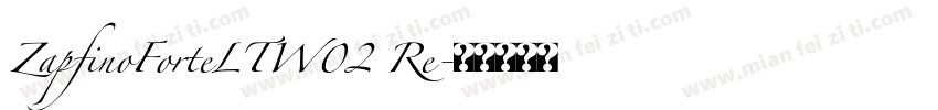 ZapfinoForteLTW02 Re字体转换